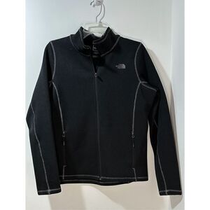 The North Face women’s black full zip jacket with pockets size M. #C-0783